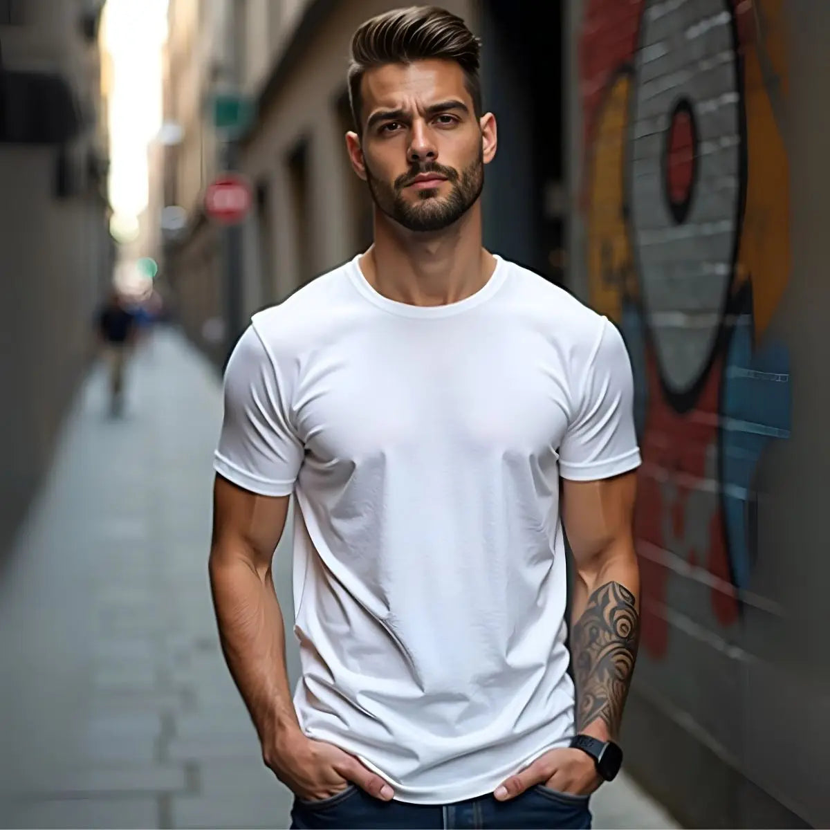 Camiseta Canelada Americana