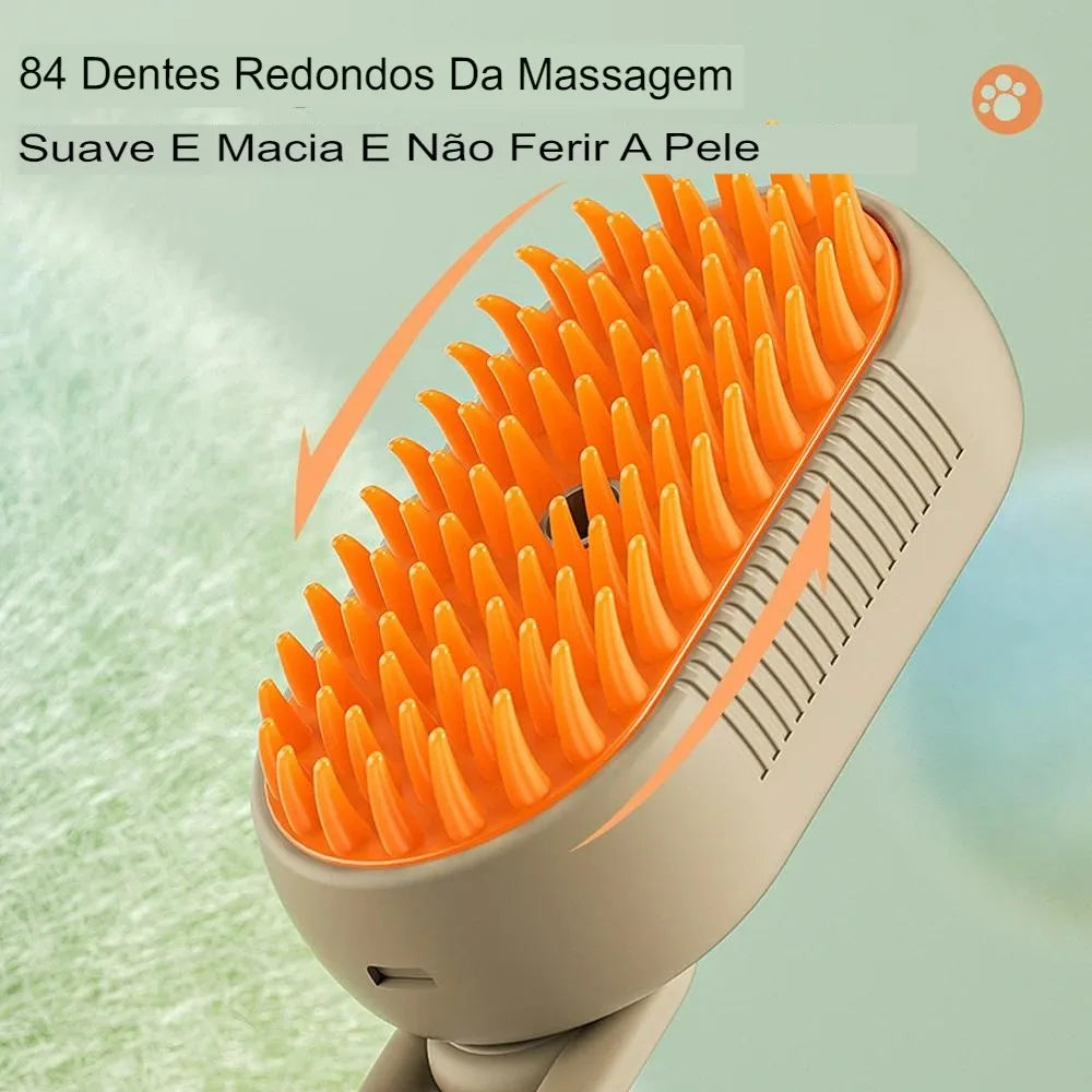 Escova Spa Massageadora a Vapor