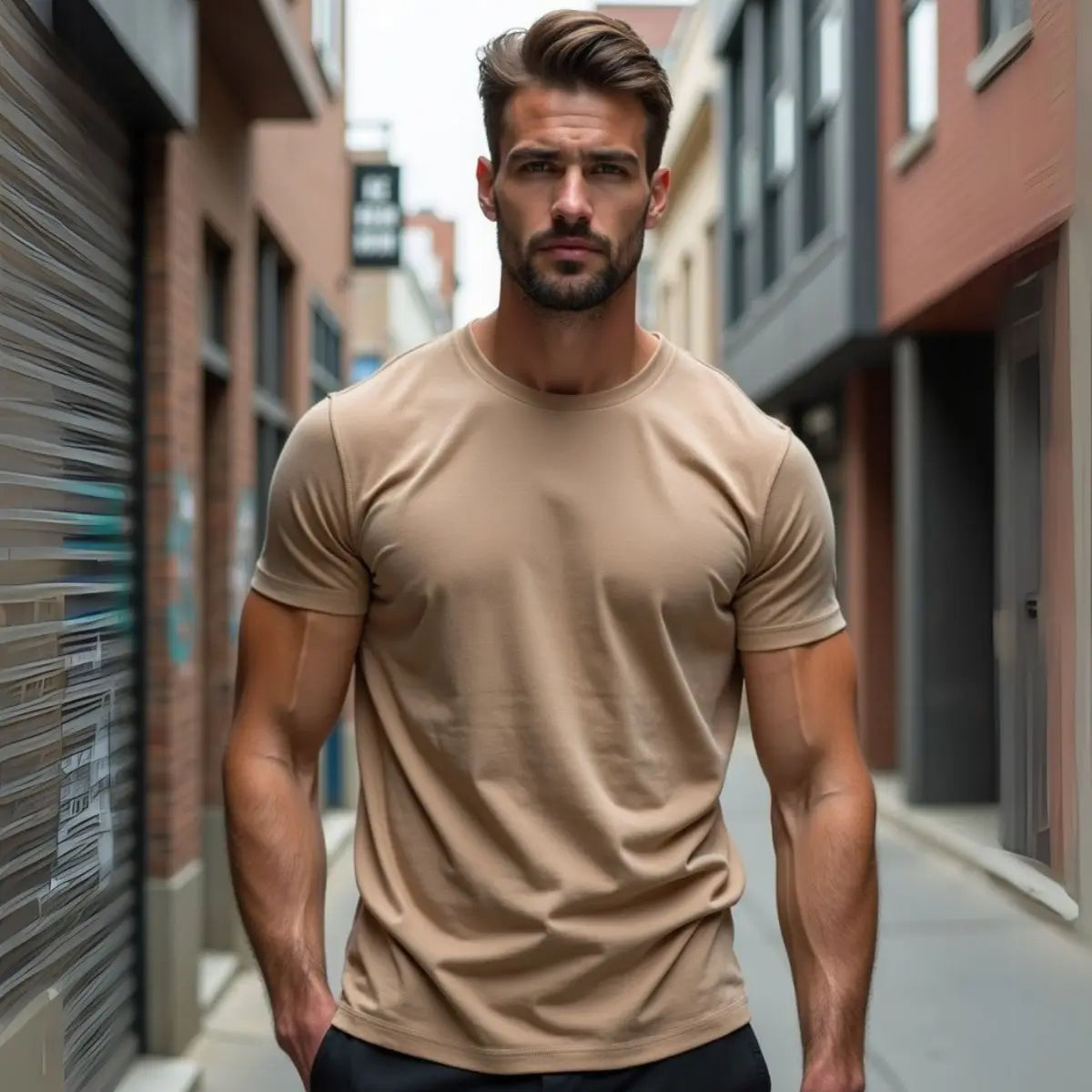 Camiseta Canelada Americana