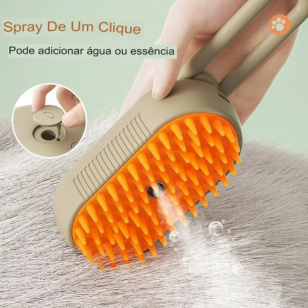 Escova Spa Massageadora a Vapor
