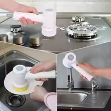 Escova Elétrica de Limpeza Multifuncional