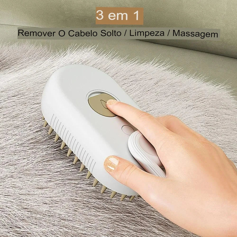 Escova Spa Massageadora a Vapor