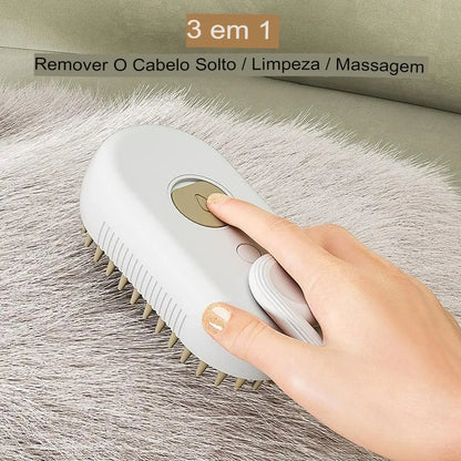 Escova Spa Massageadora a Vapor