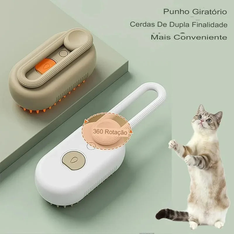 Escova Spa Massageadora a Vapor