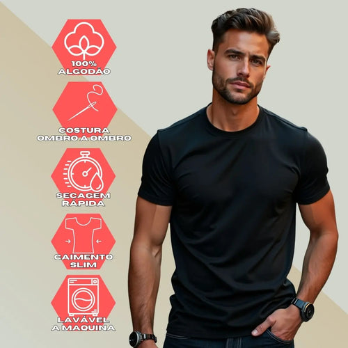 Camiseta Canelada Americana